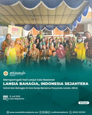 Peringati Hari Lanjut Usia, Gelar Kegiatan Sehat dan Edukatif bersama Posyandu Lansia Mandiri JIRUA 